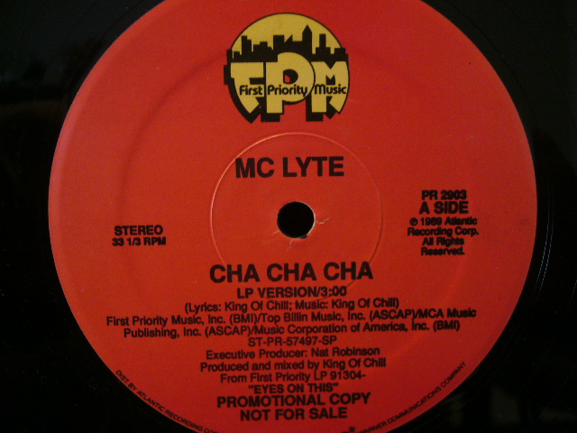 MC LYTE / CHA CHA CHA SOURCE RECORDS (ソースレコード）