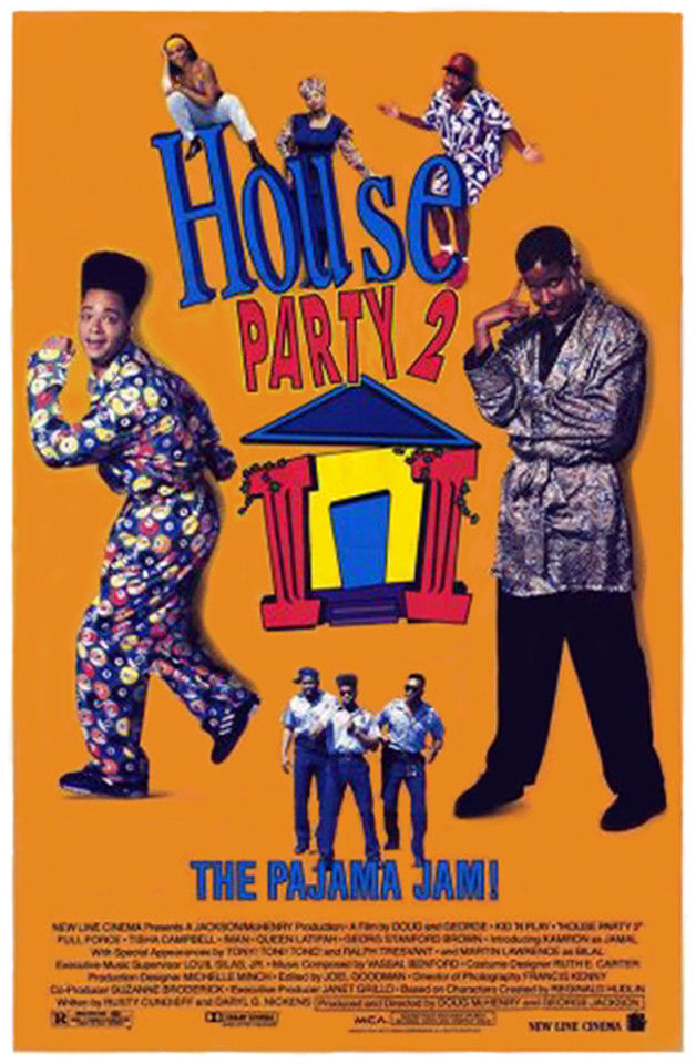 1991 HOUSE PARTY 2 / US ORIGINAL MOVIE POSTER 27x40 inches (69cm x