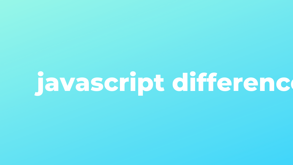 Solved difference between two dates in JavaScript SourceTrail