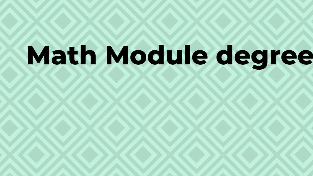 Solved Math Module degrees2829 Function in Python SourceTrail