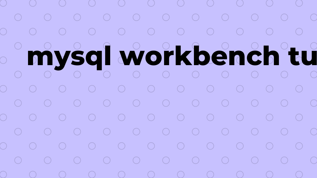 Solved workbench turn off safe mode in MySQL SourceTrail