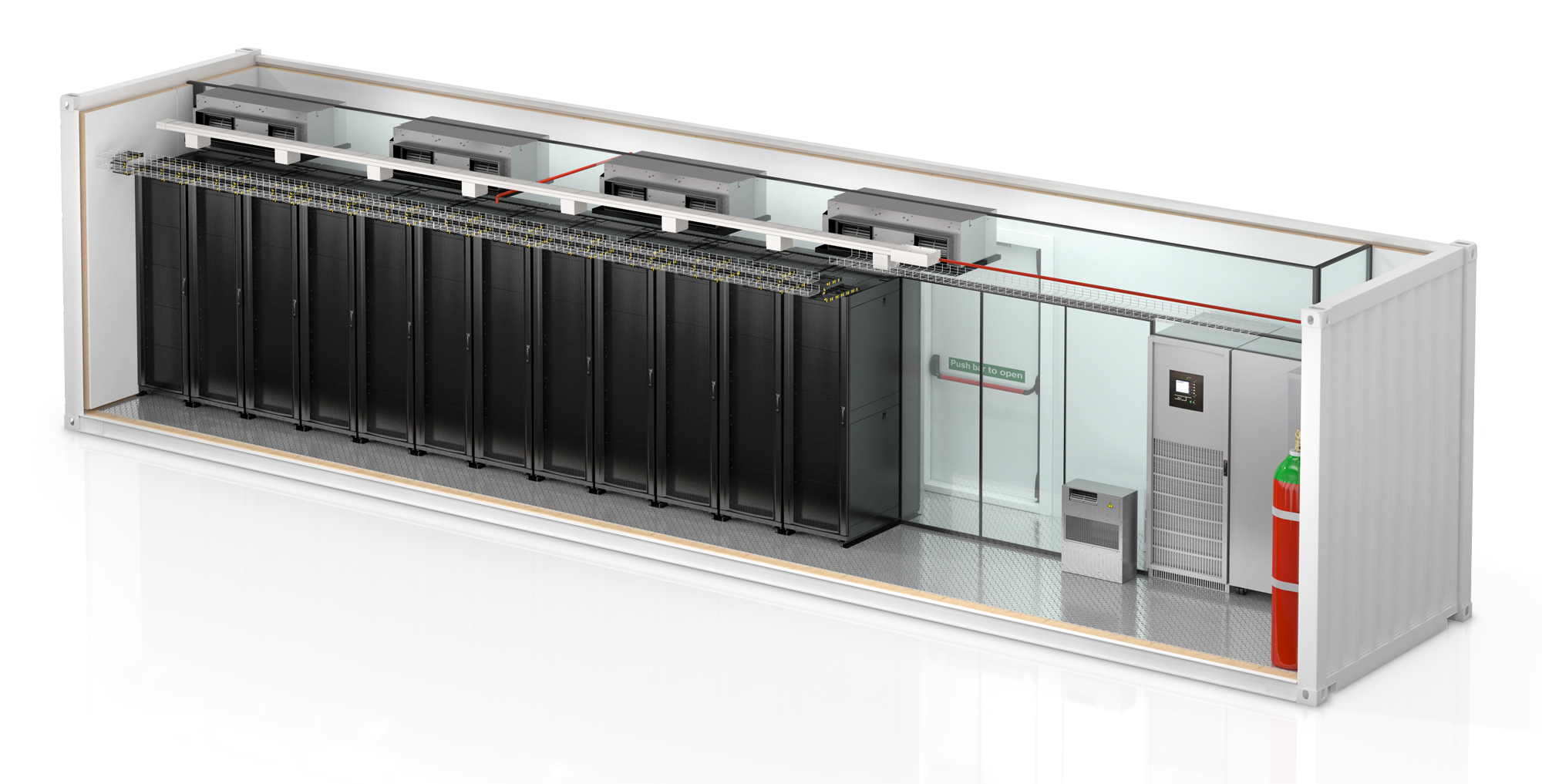 Advantages of Prefabricated Data Centres Source UPS