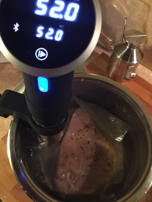 Tonno sous vide, cotto sottovuoto a bassa temperatura