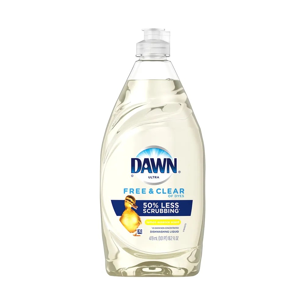 Buy Dawn Free & Clear Dishwashing Liquid, Lemon Essence 479ml Online