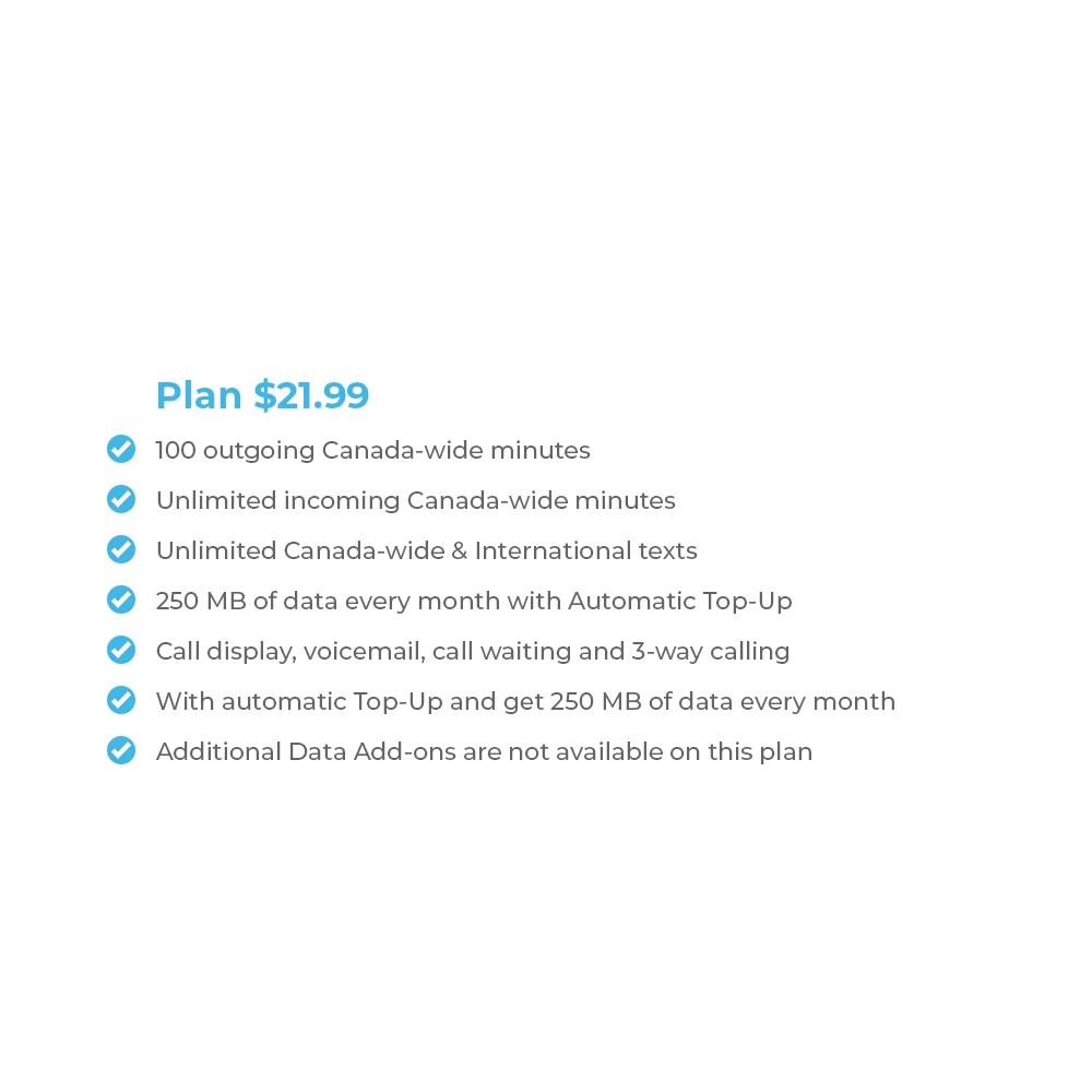 Buy Lucky Mobile Preloaded 3G SIM Package with 15 Top Up Online