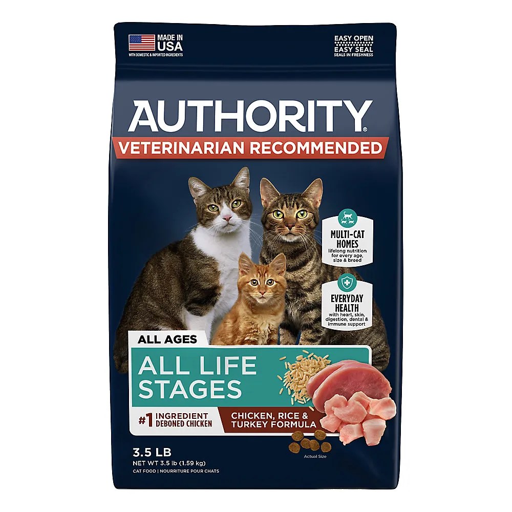 Shop Authority Everyday Health All Life Stages Dry Cat Food Chicken
