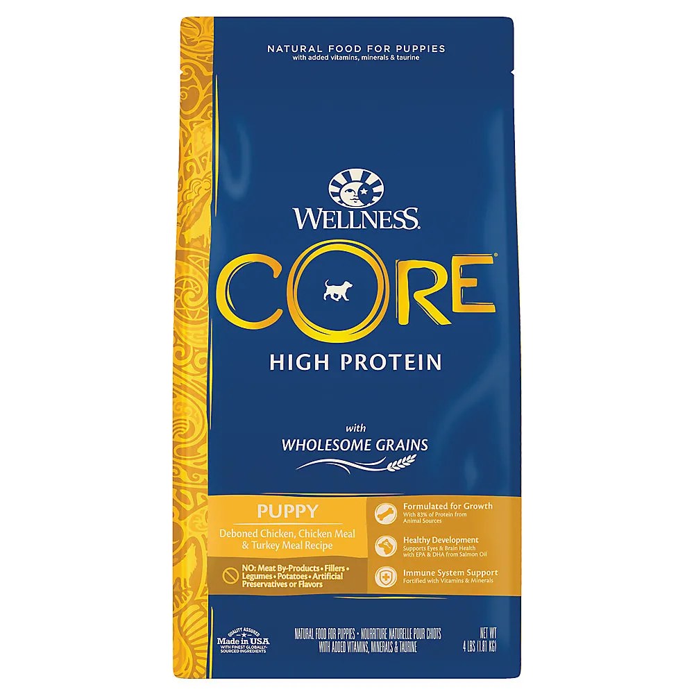 Shop Wellness CORE High Protein WithGrain Puppy Dry Dog Food Chicken