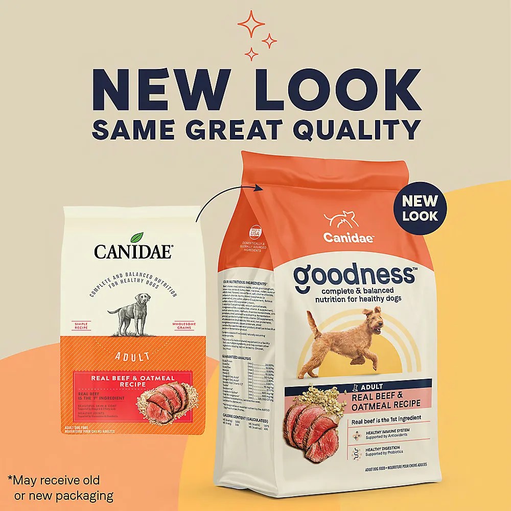 Shop Canidae Goodness Adult Dry Dog Food Beef & Oatmeal 7LB Online