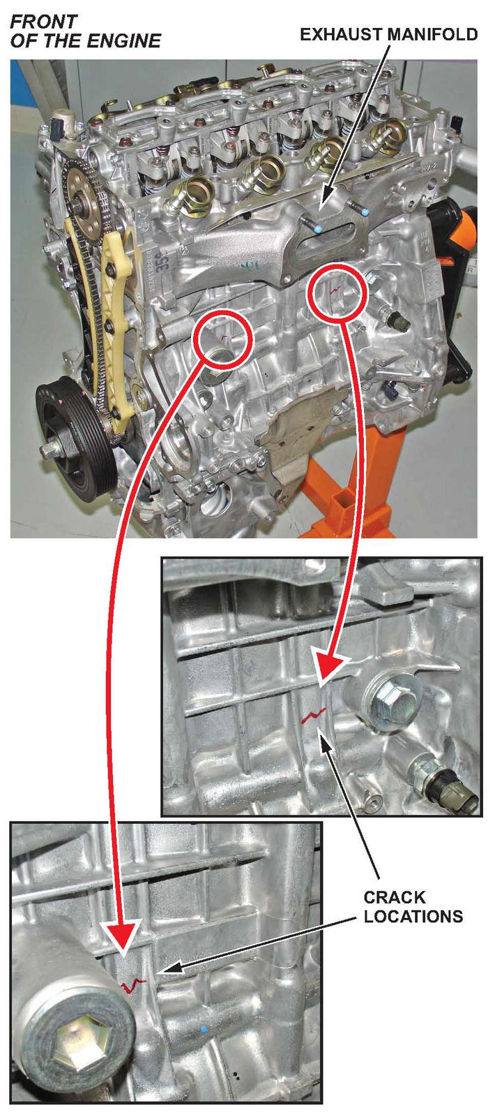 New 1.8 Honda Civic's engine block cracks South Bay Riders