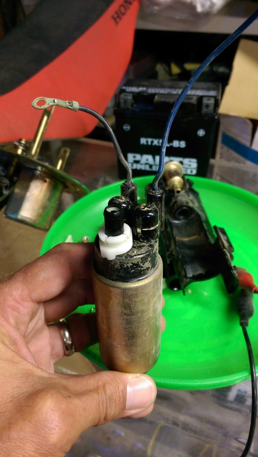 ZX6R Fuel pump help? South Bay Riders