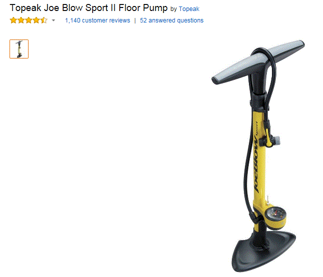 Bike Pump South Bay Riders