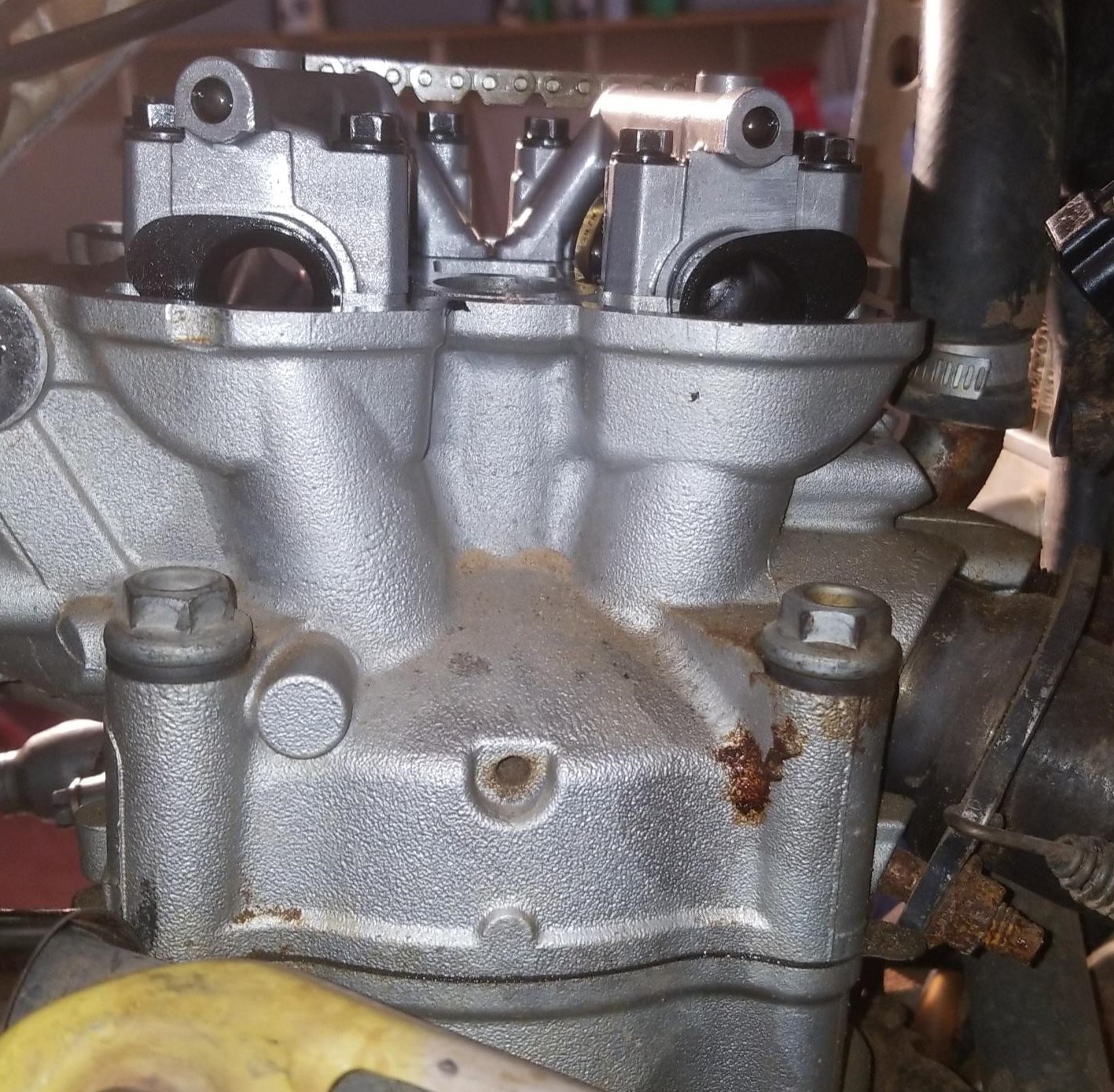 2006 Yamaha YZ450F Timing chain alignment South Bay Riders