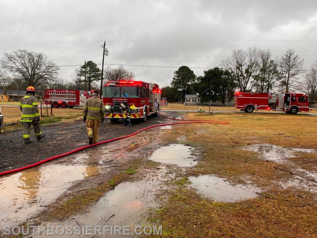 SBFD Contains Fire to a Room and Contents South Bossier Parish Fire