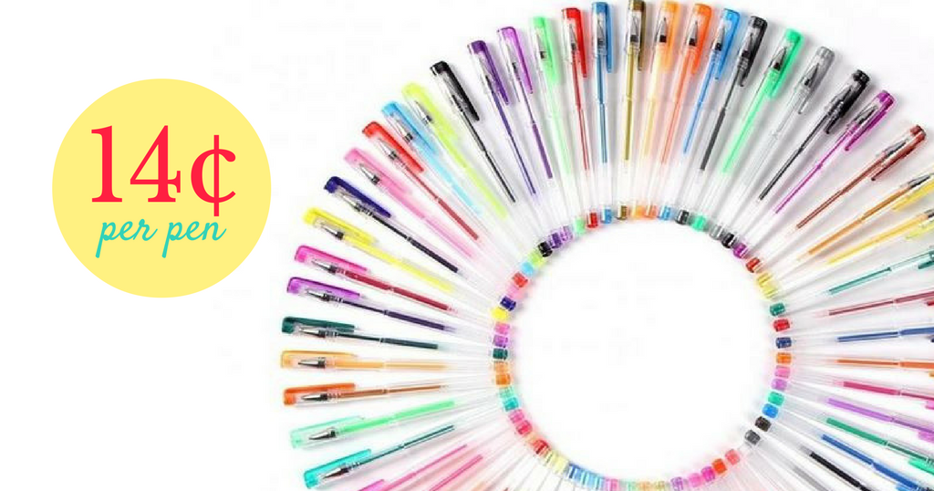 Amazon Coupon Code Gel Pens at 14¢ Each Southern Savers