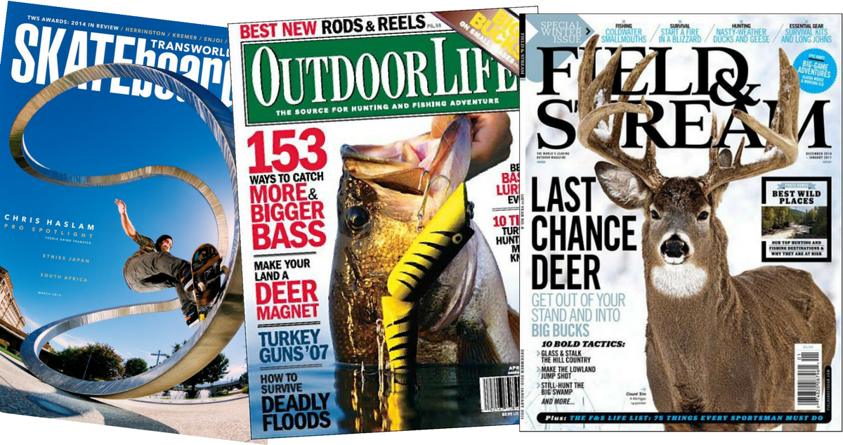 Free Magazine Subscriptions Outdoor Life, Field & Stream + More