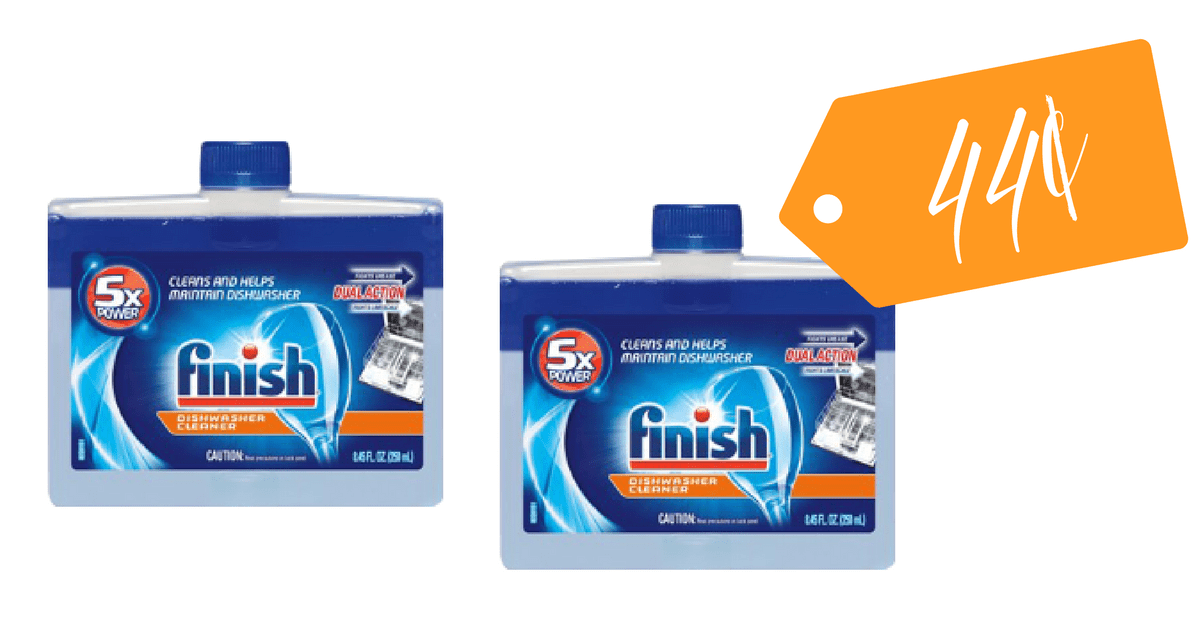 Finish Dishwasher Cleaners, 44¢ at Target Southern Savers