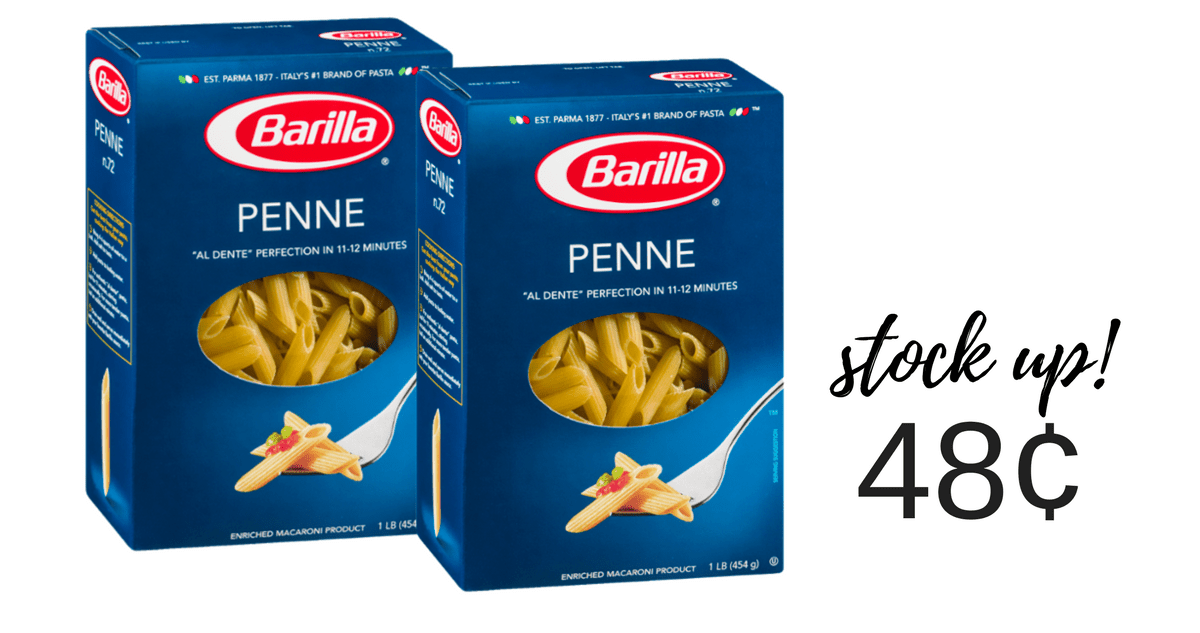 New Barilla Coupons Pasta For 48¢ Southern Savers