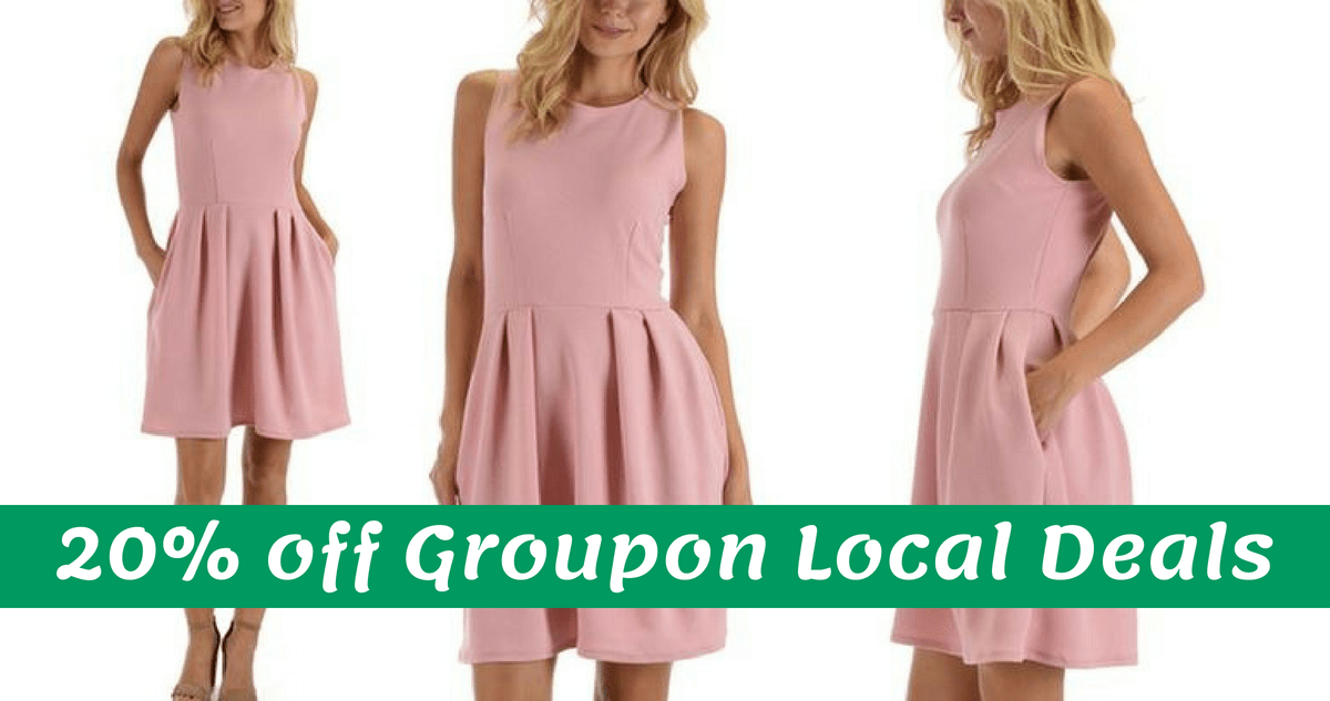 Groupon Coupon Code 20 off Local & 10 off Goods & Getaways