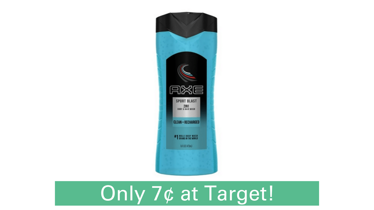 Axe Coupon 2in1 Body and Hair Wash Only 7¢ at Target Southern Savers