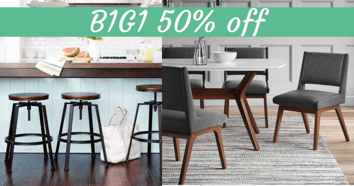 Target Deal B1G1 50 off Bar Stools & Dining Chairs Southern Savers