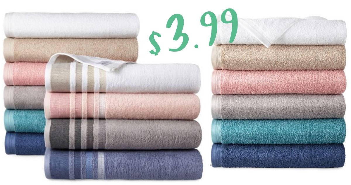 Home Expressions Bath Towel for 3.99 Southern Savers