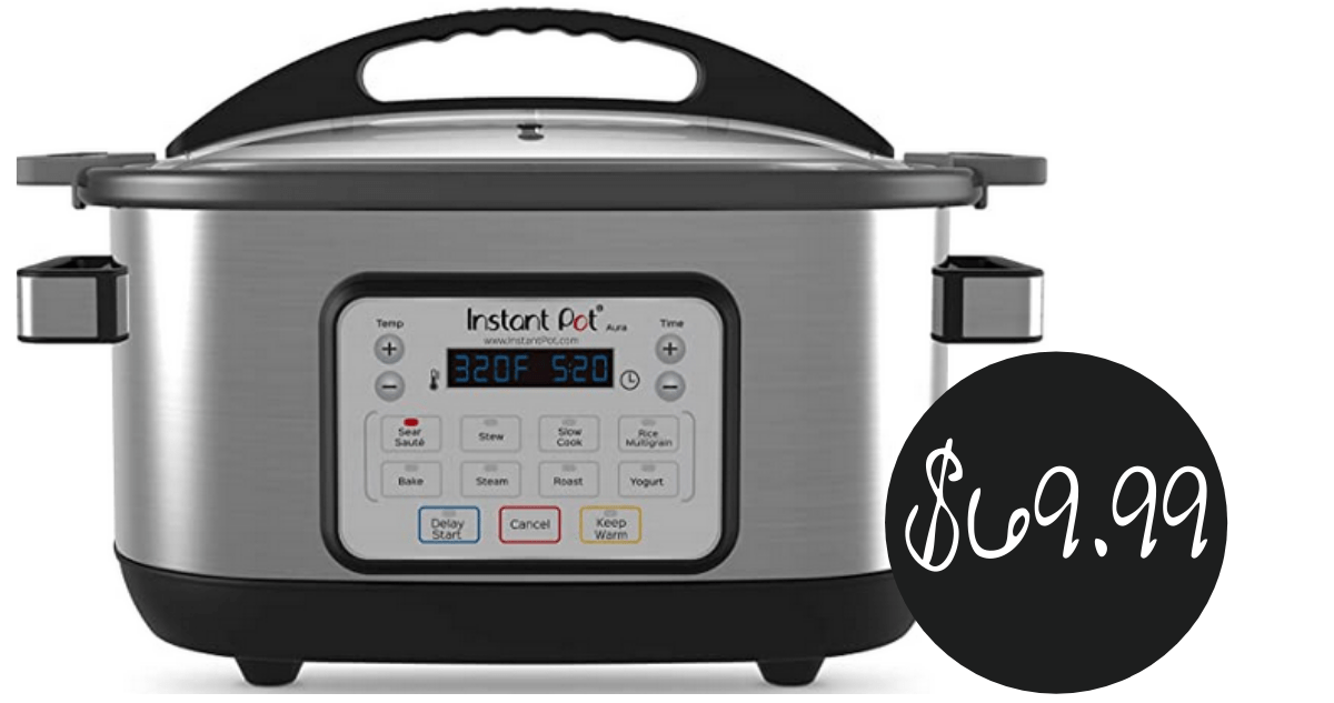 Instant Pot Aura MultiUse Slow Cooker for 69.99 Shipped Southern
