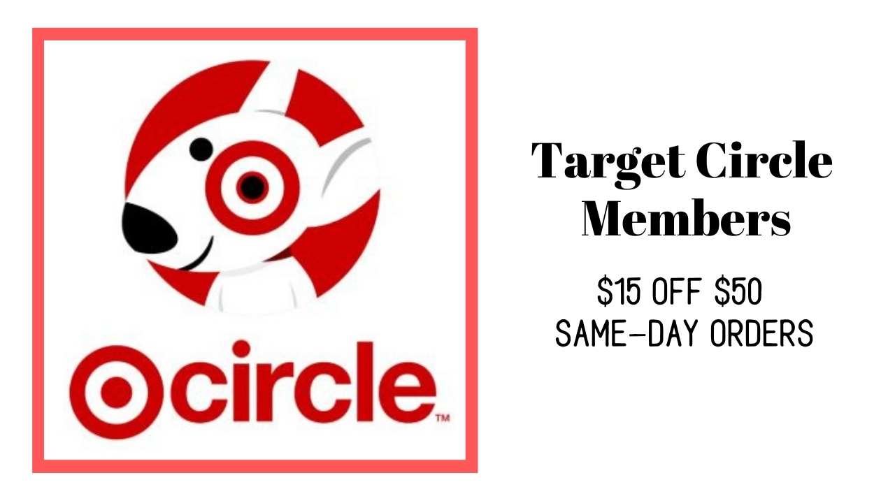 Target Circle 15 Off 50 SameDay Order Southern Savers
