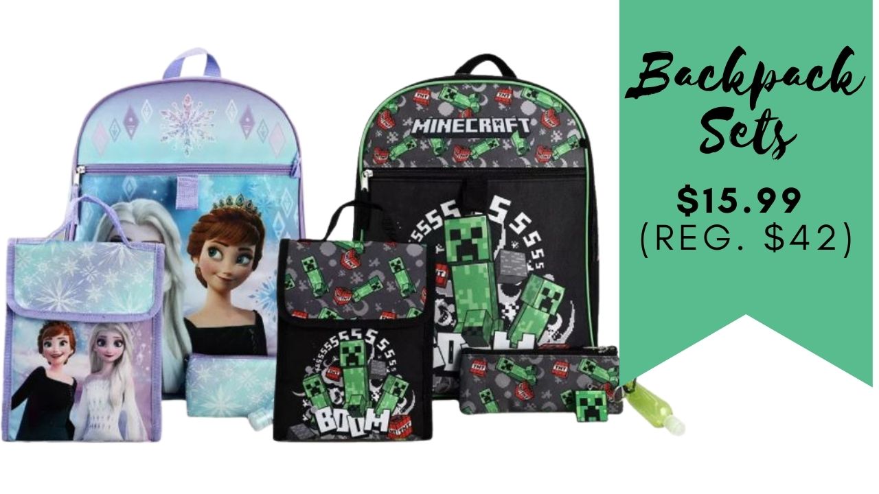 Macy's Backpack Sets for 15.99 (Reg. 42) Southern Savers