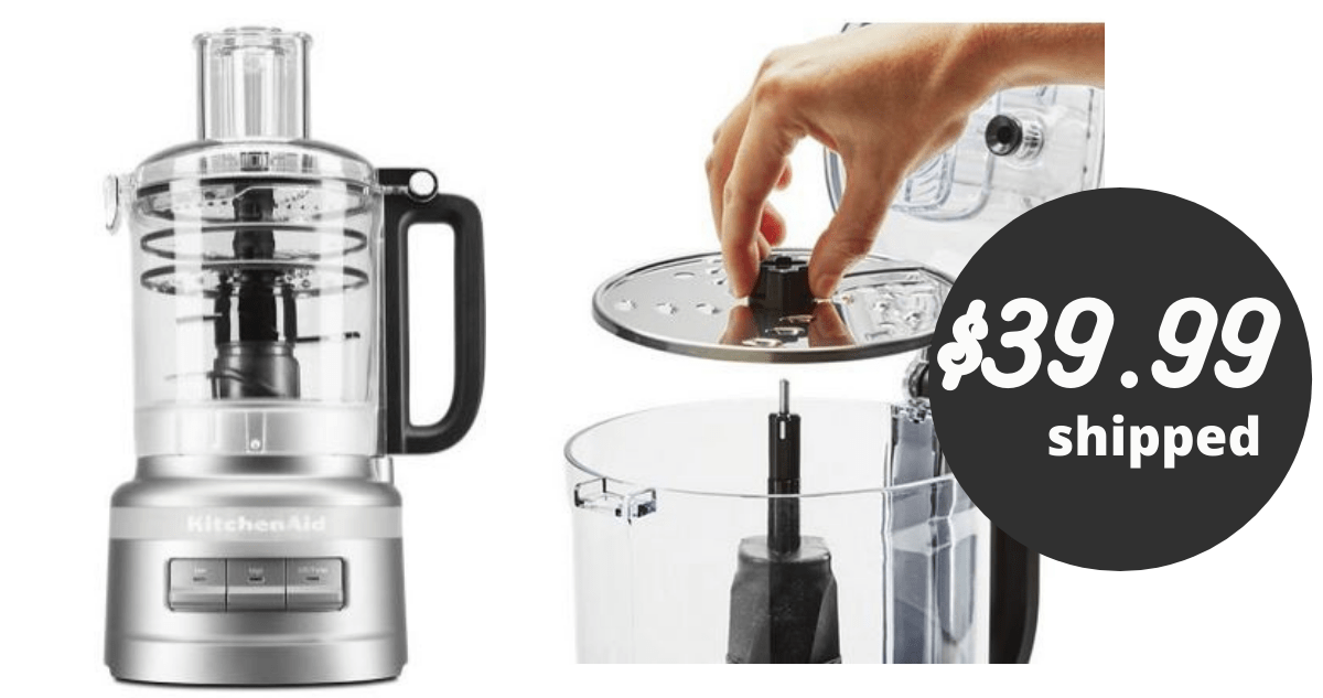 KitchenAid Refurbished 9Cup Food Processor for 39.99 Shipped Southern Savers