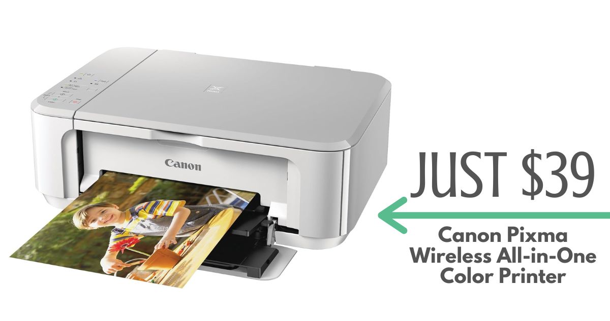 Canon Pixma Wireless AllInOne Inkjet Printer 39 Shipped (reg. 80