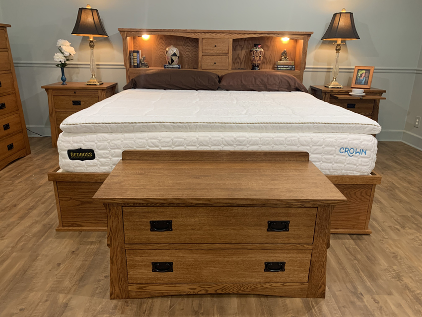 Southern Waterbeds and Futons >> Oak Bedroom Furniture