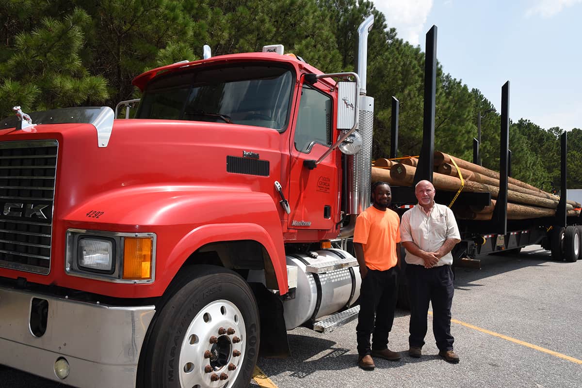 SGTC has first graduate in Log Truck Driver Safety training program SGTC