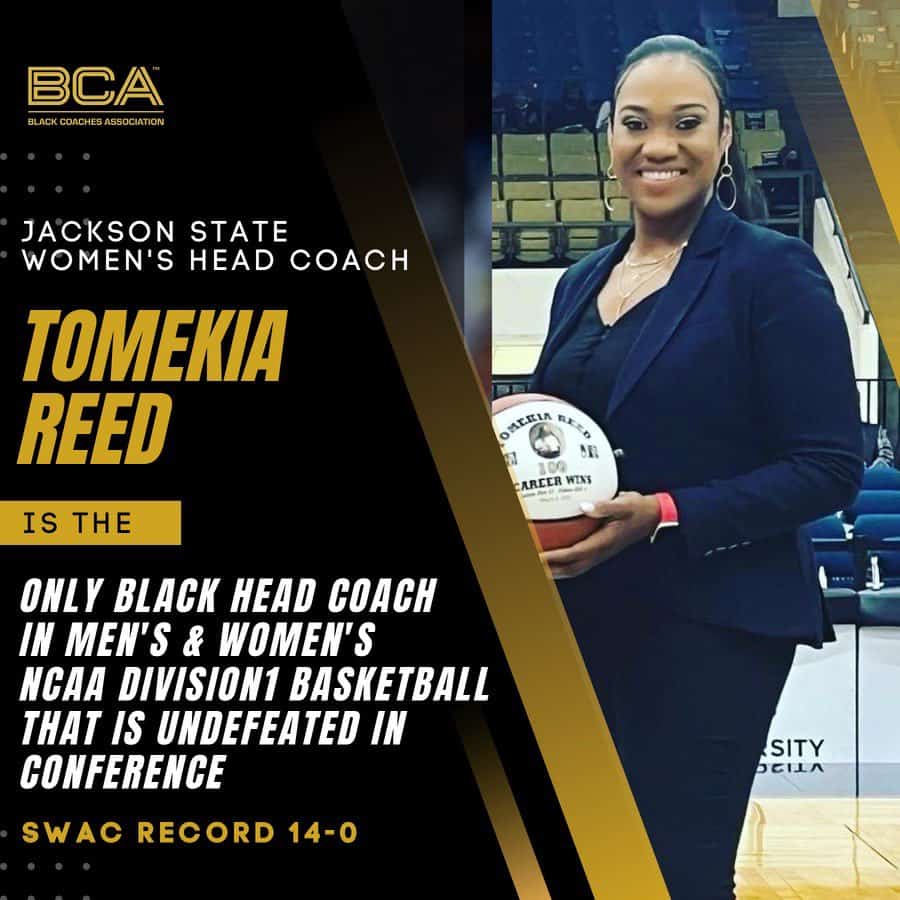 Former SGTC Lady Jets basketball coach Tomekia Reed earning recognition