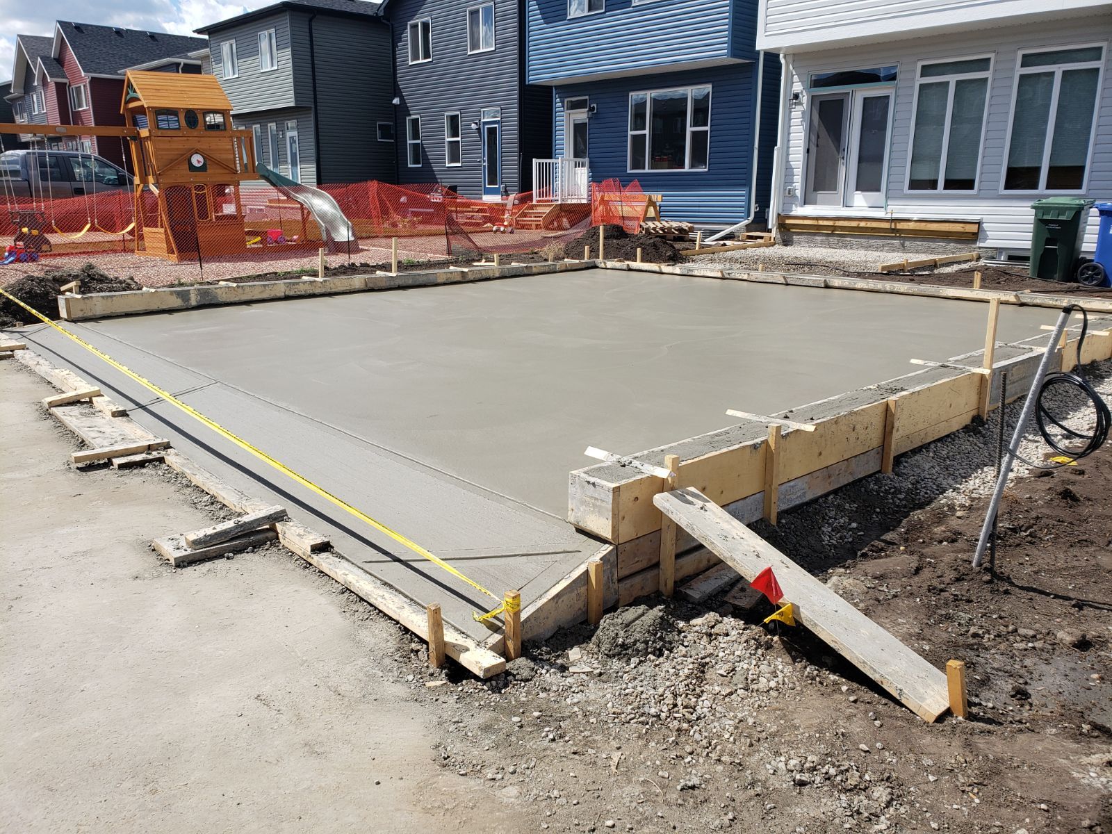 Calgary Garage Pads South Island Concrete Ltd