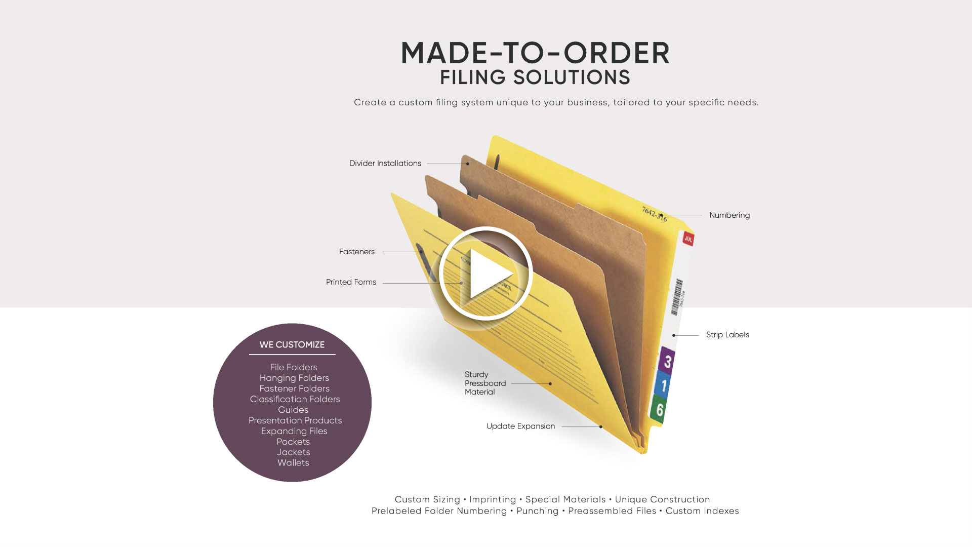 File Folder Labeling Systems