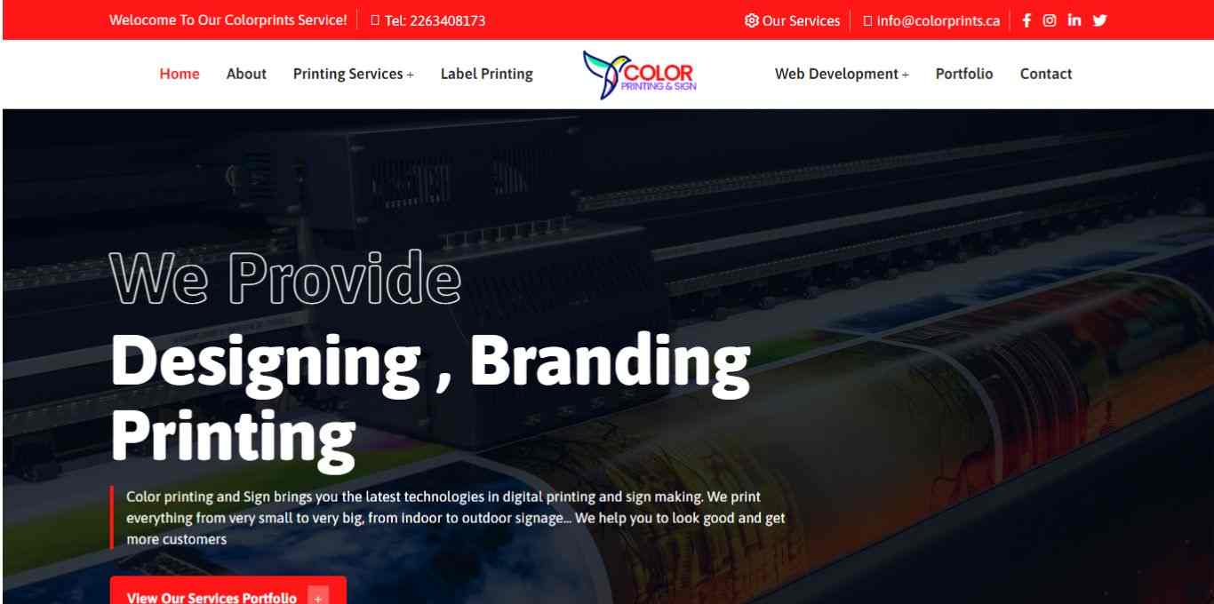 Best Printing Company in Mississauga digital printing, color printing