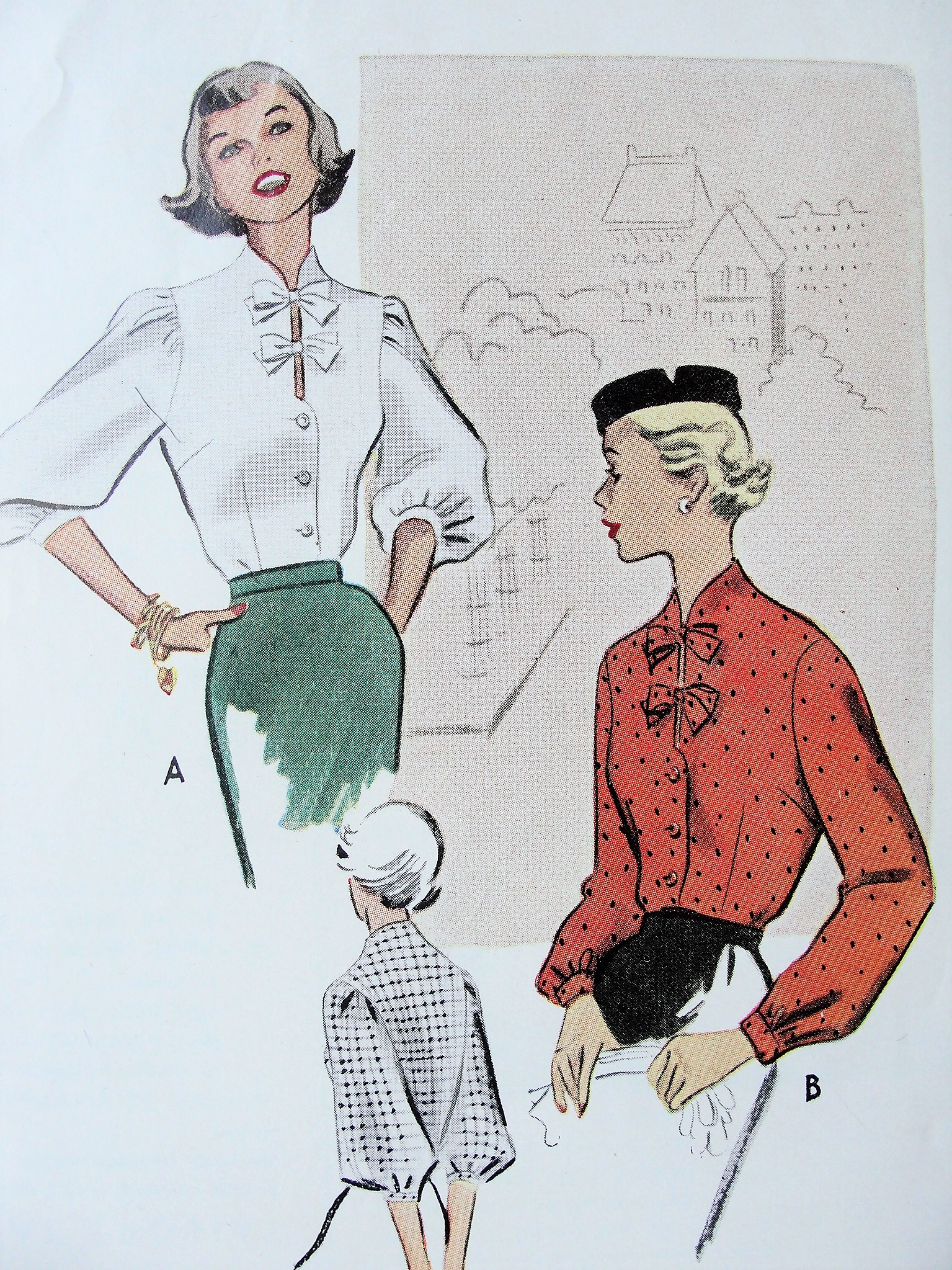 Pin on Vintage Blouse Patterns