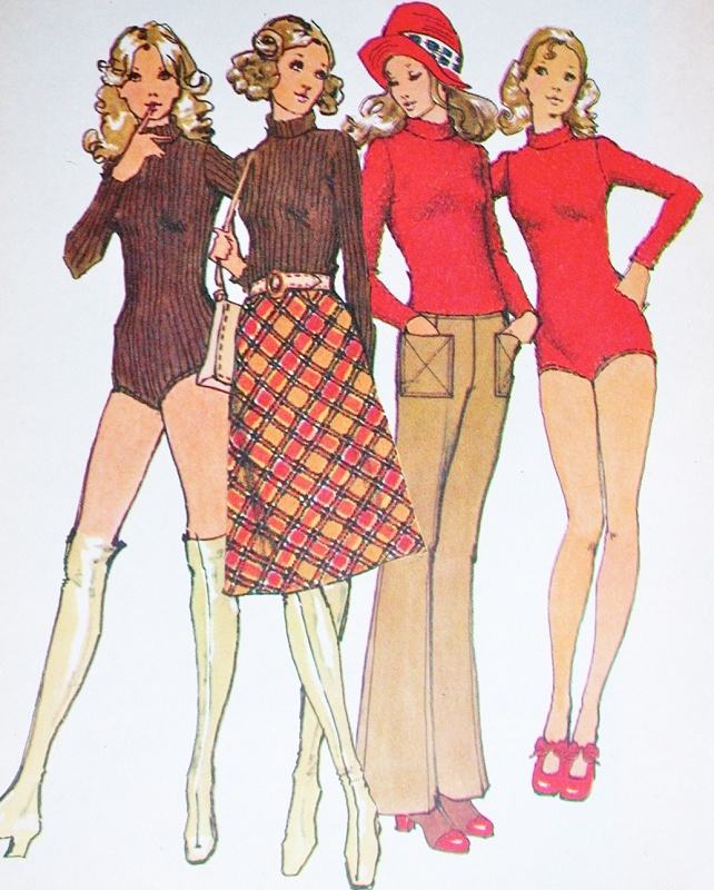 Vintage Bodysuit Sewing Pattern