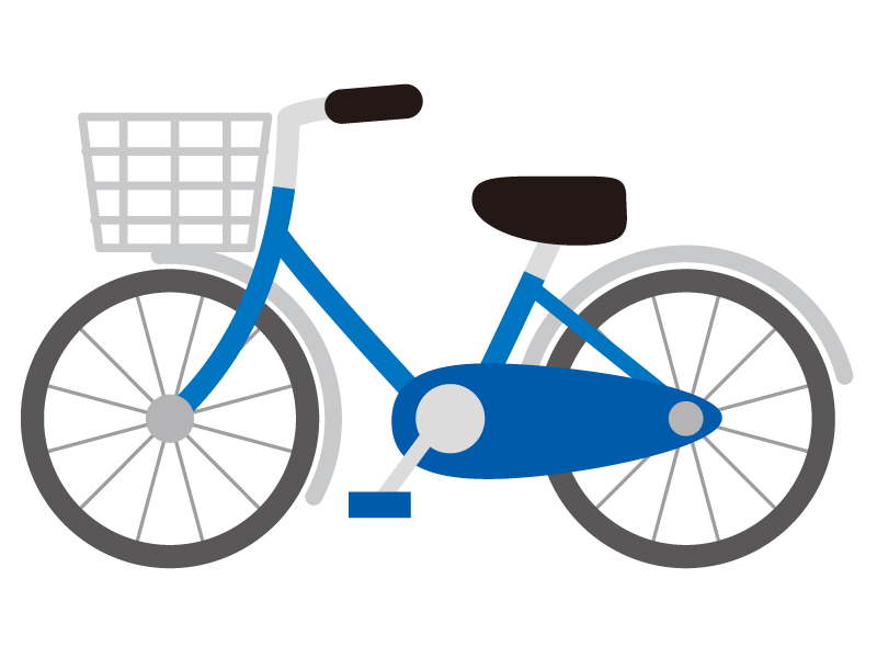 自転車・サイクリングのイラスト02 イラスト無料・かわいいテンプレート