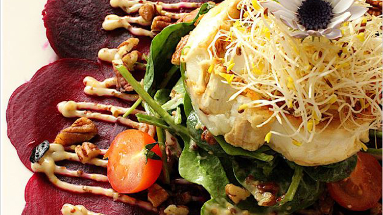 beetroot carpaccio, healthy recipes by SIS Spa in Spain
