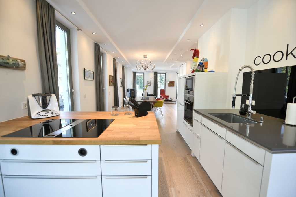 Spa Penthouse Villa Amalie Binz Küche