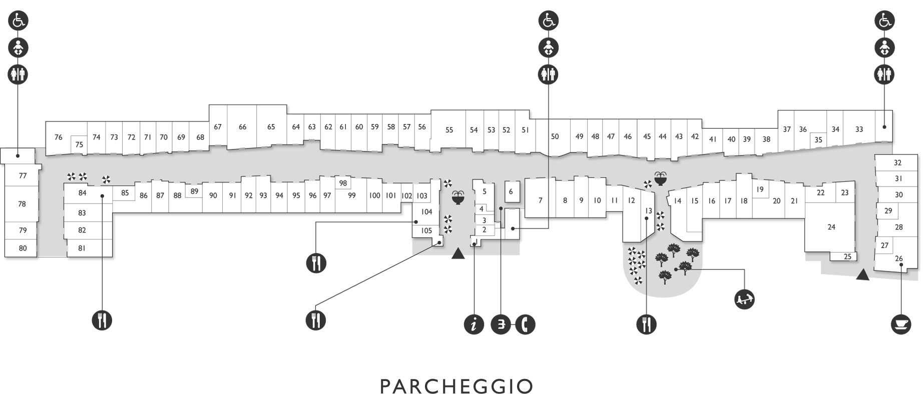 Outlet Village Italy Map Fidenza Outlet Village Emilia Romagna Parma