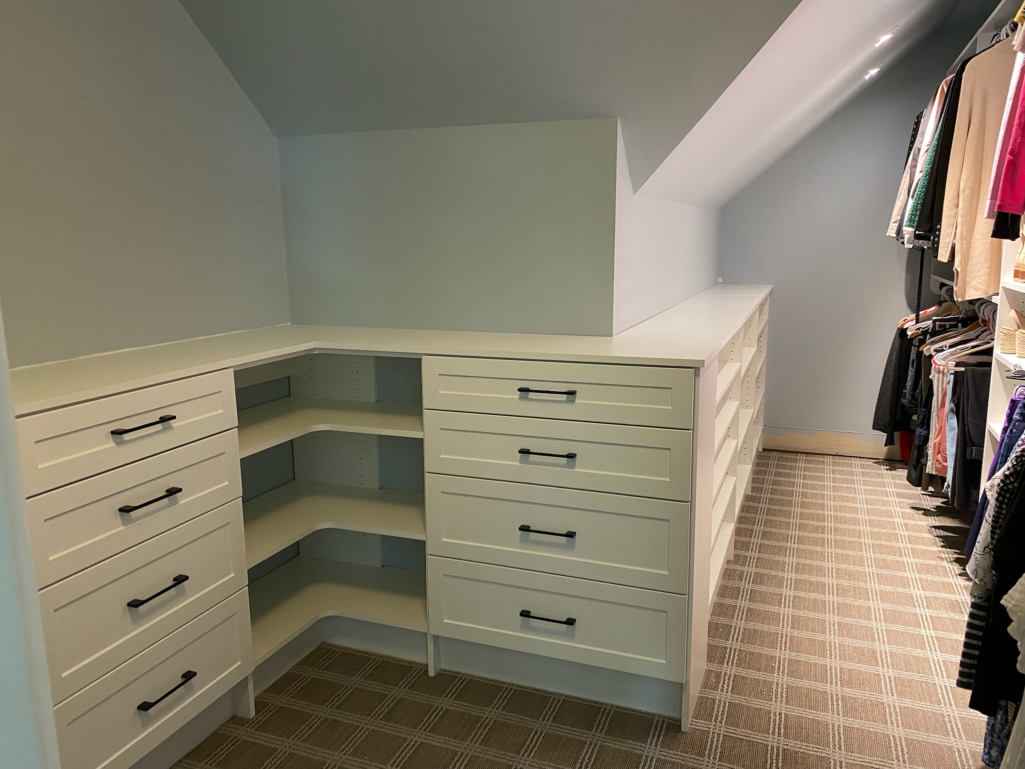 Modern Custom Closet Photo Gallery Space Age Shelving