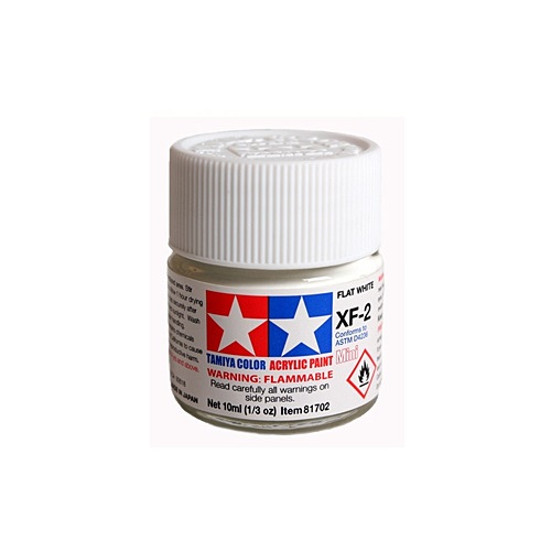 T81702 Tamiya XF2 Flat White 10ml Space Craft
