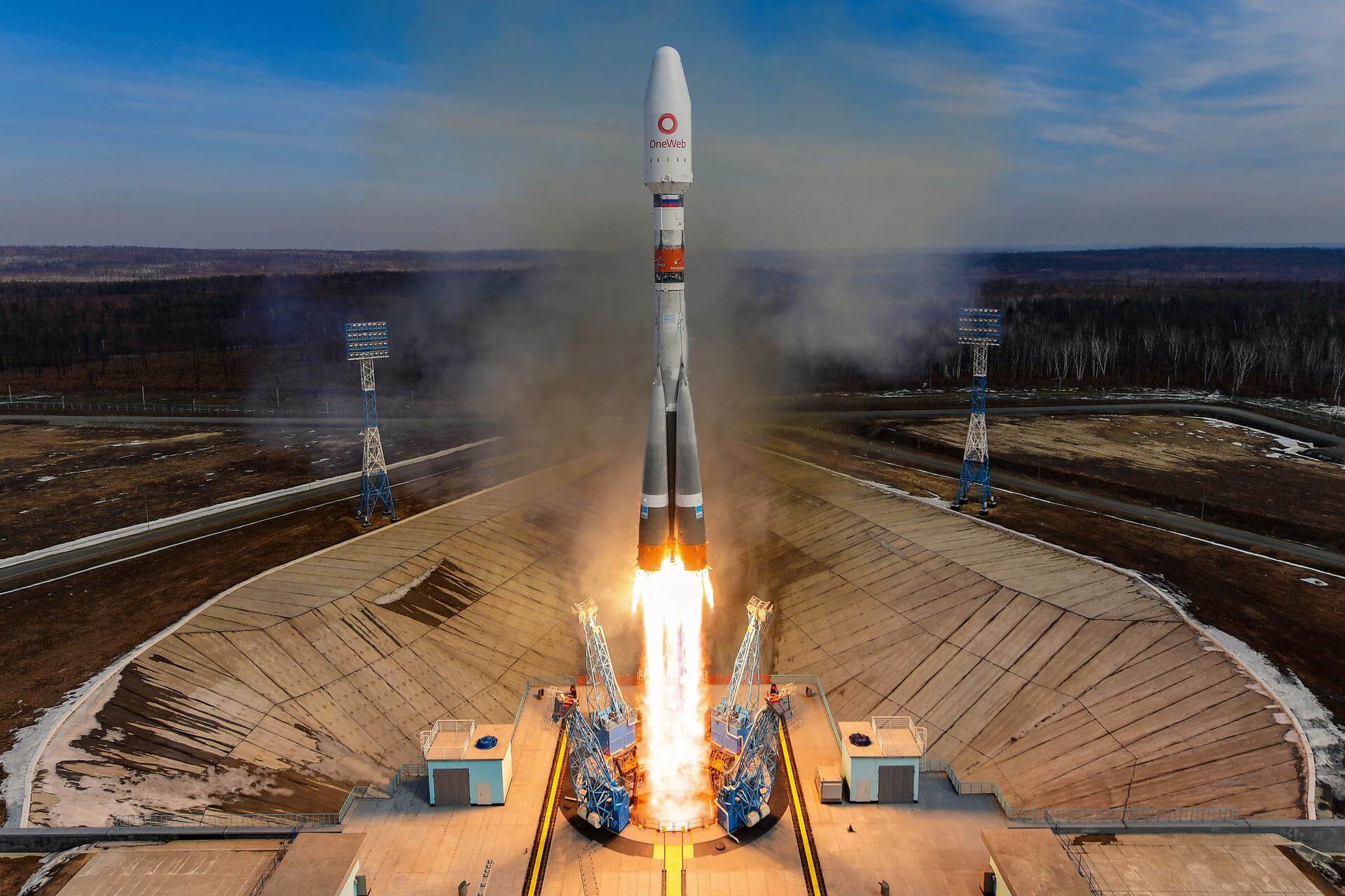 kennedy space center launch schedule 2023 Arianespace OneWeb 7 Soyuz 2.1b/FregatM Rocket Launch