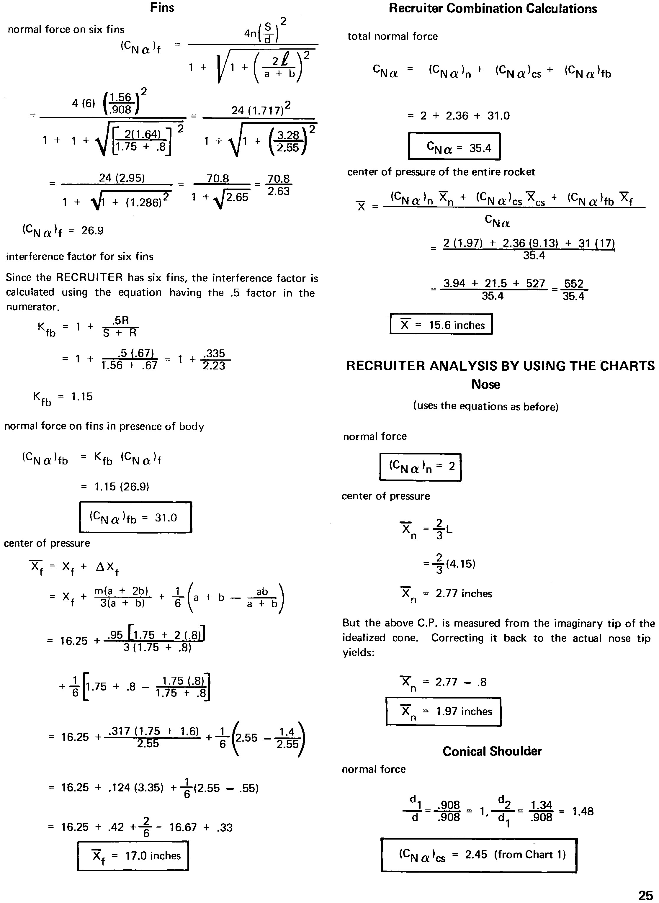 Calculating the Center of Pressure