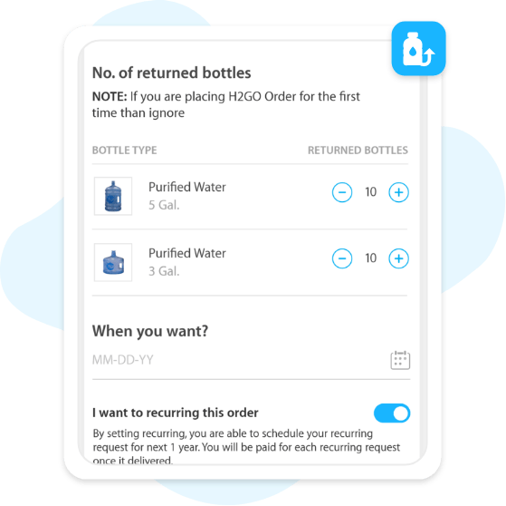 Custom Ondemand Water Delivery Service App Developed by Us
