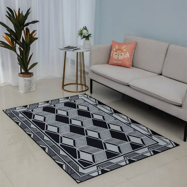 Sirus Geometric Diamond Design Rug Spacery