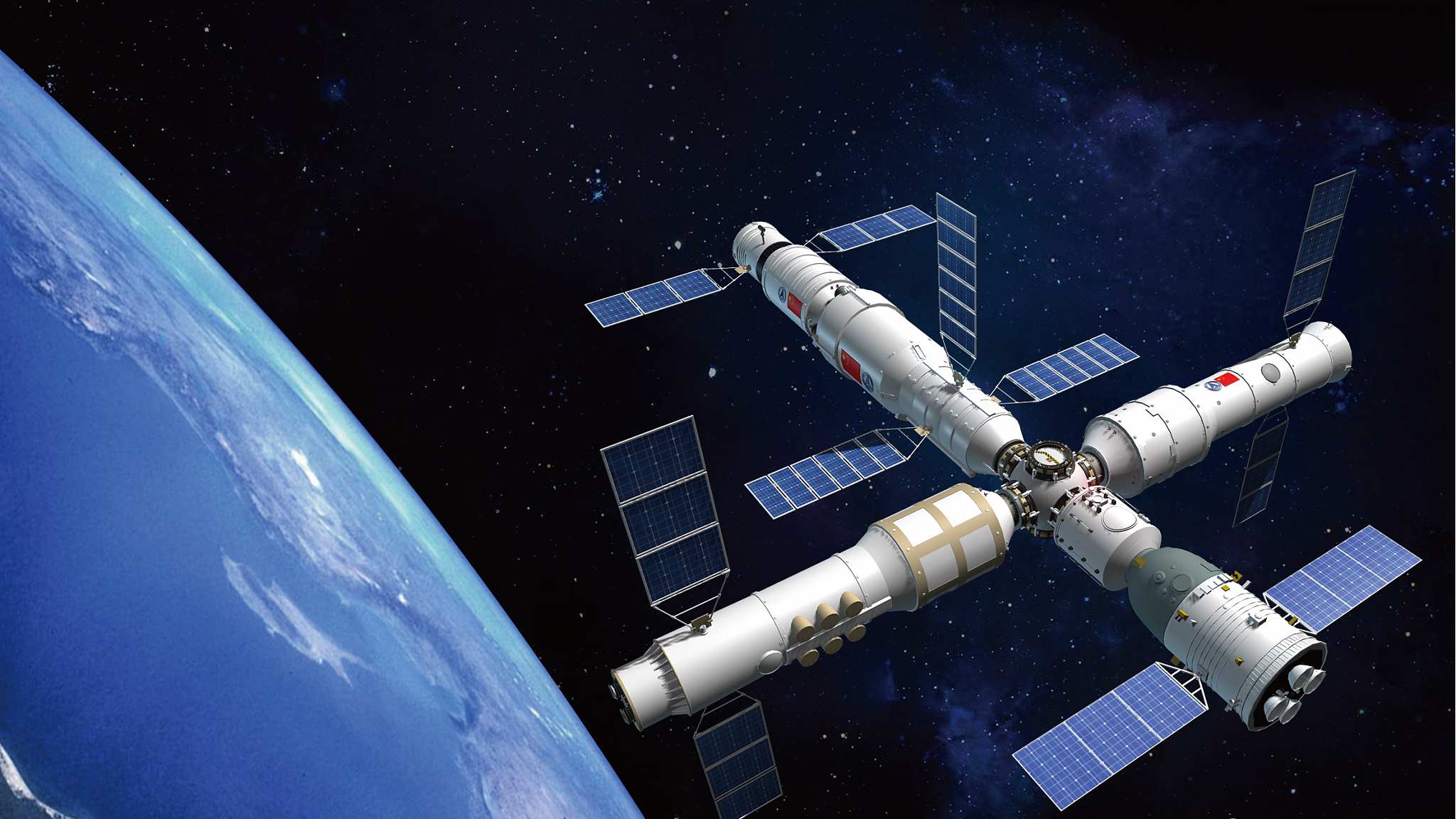 China Launches 3 Astronauts on Shenzhou12 and Docks at New Space