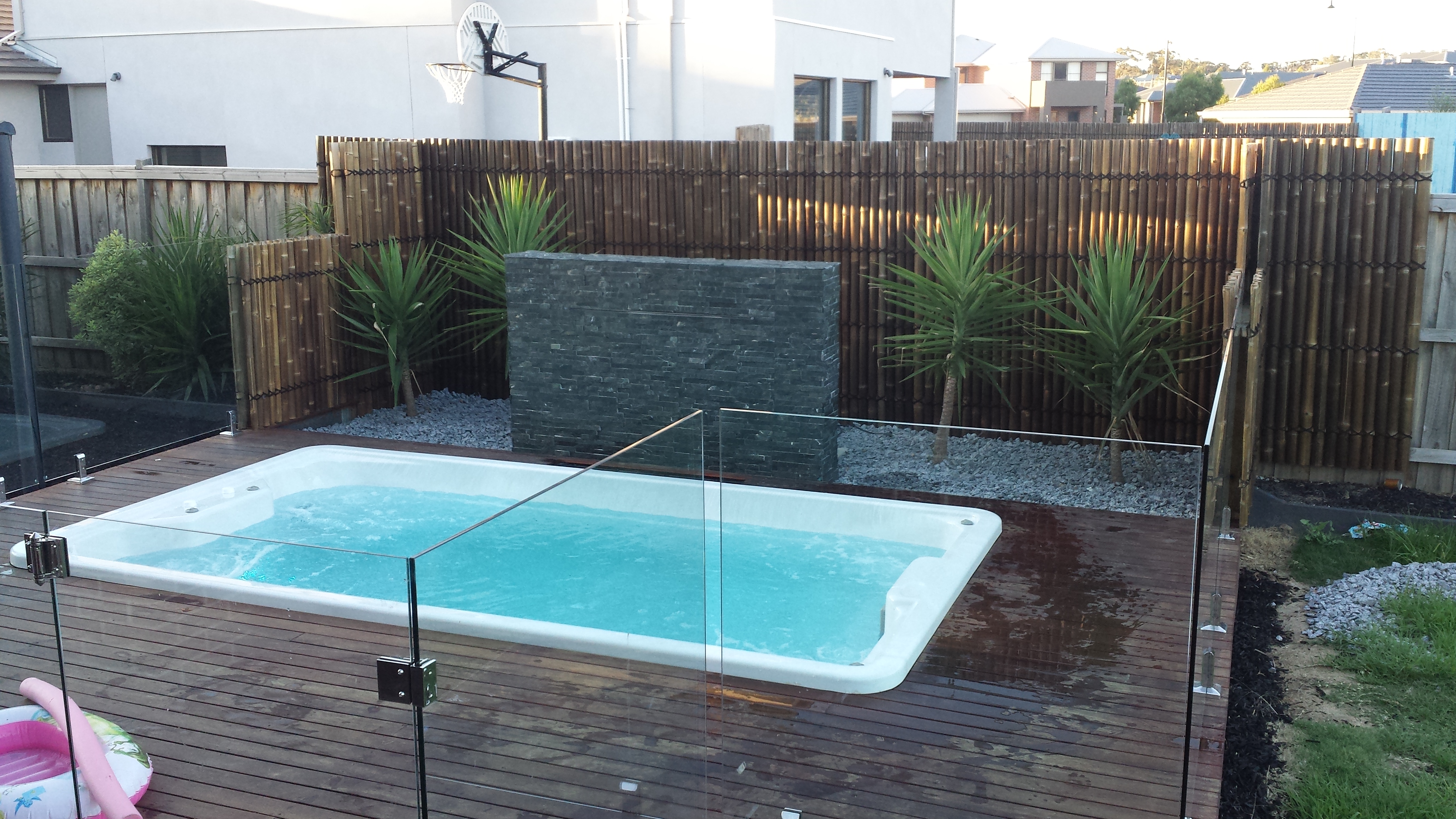 Small Backyard Plunge Pool Cost BACKYARD POOL